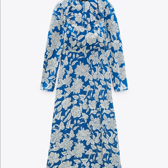 Zara Dresses & Skirts - Never Worn Zara Floral Midi Dress